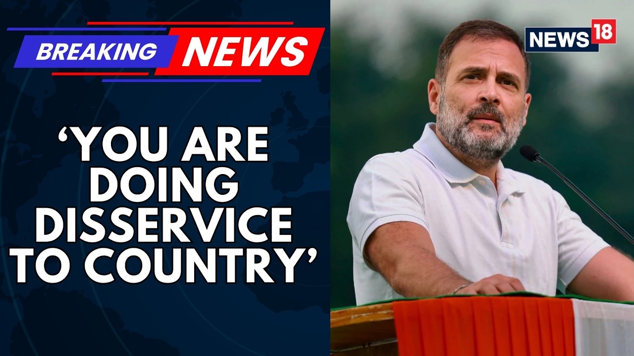 Rahul Gandhi Loses Cool On Media Over Questions On Notice Against Him | Rahul Gandhi News | News18