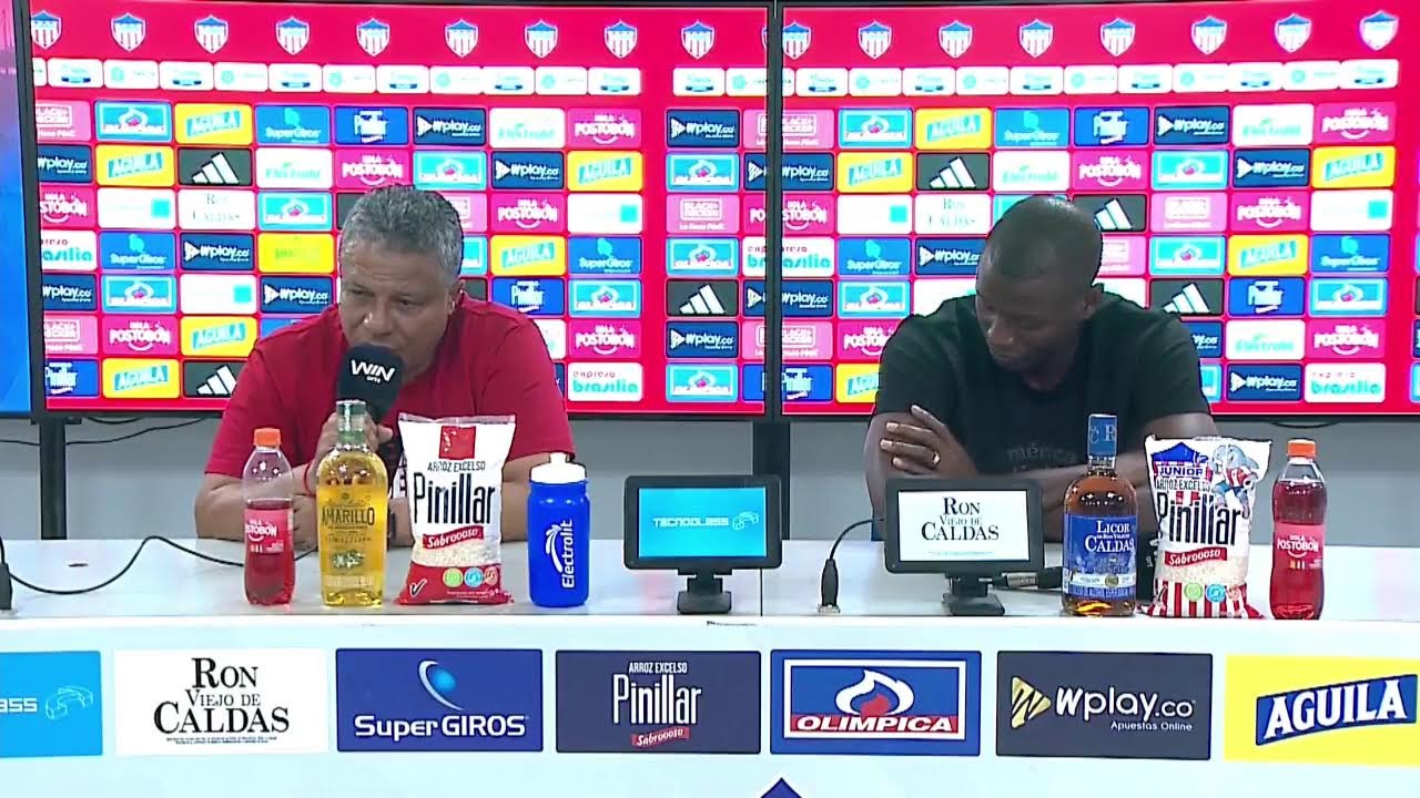 Rueda de prensa de América tras su partido con Junior