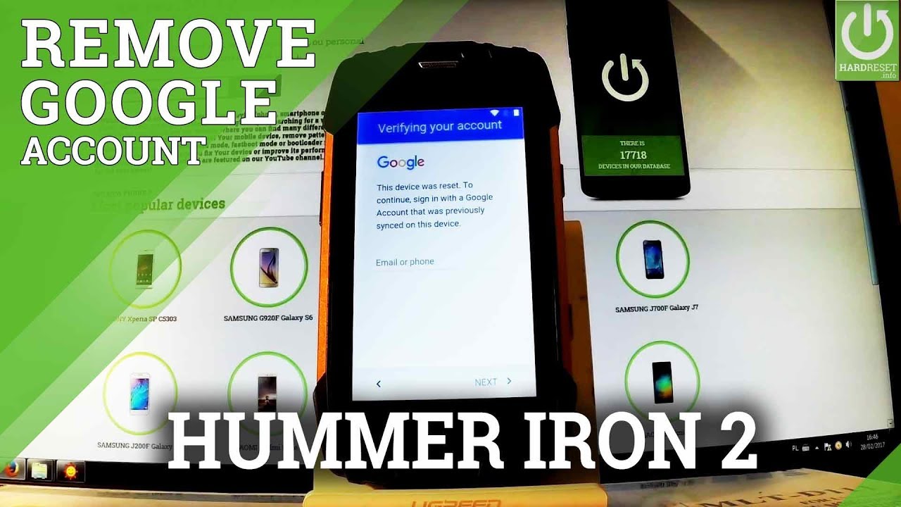 Remove Google Account myPhone Hammer Iron 2 - Bypass Google Verification