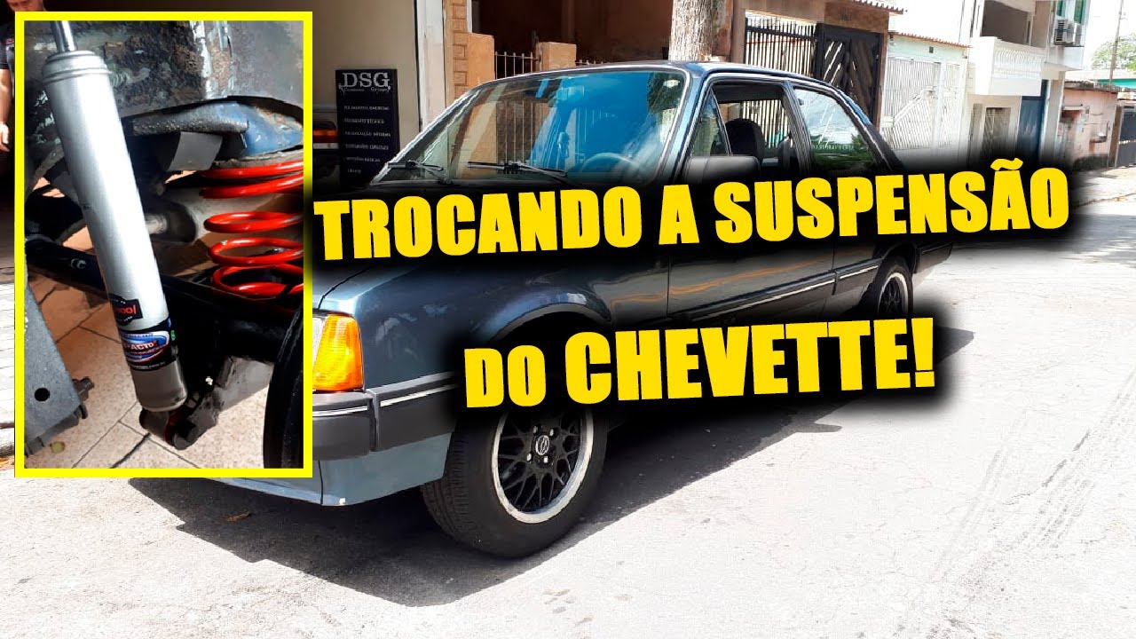 TROCAMOS A SUSPENSÃO DO CHEVETTE - COMEÇARAM AS MELHORIAS NO NOSSO PROJETO TURBO