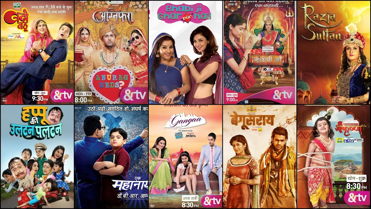Top 20 Most Loved And Popular Serials Aired By AND TV (& TV) Channel|Bhabi Ji Ghar Par Hai
