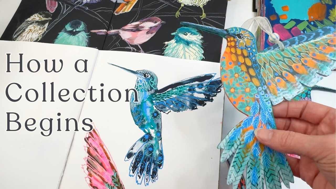 How My Art Collections Begin with Sketchbook Play