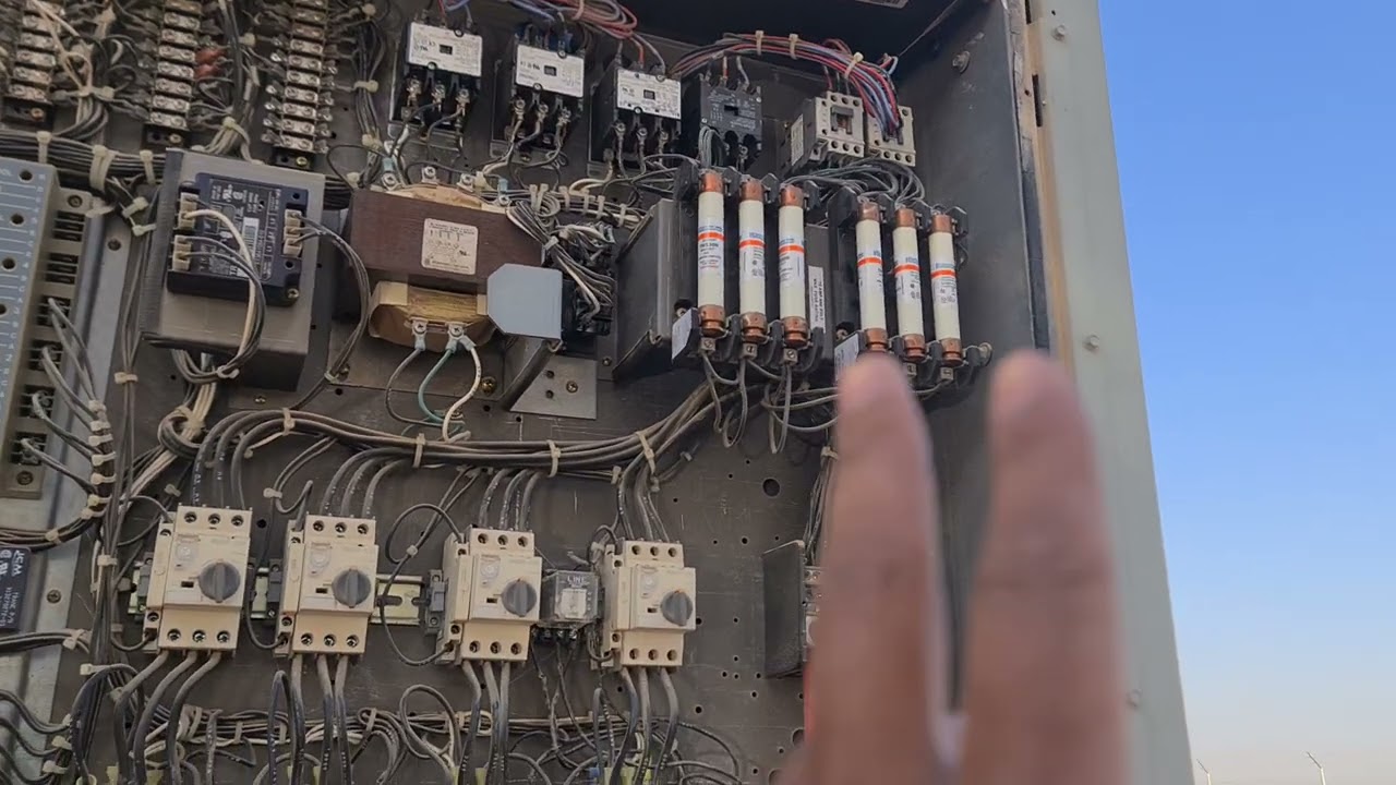 Trane Air cooled condensing unit ( ACCU) 60 TON | Control wiring | #unfrezzmyaccount  #mslearning