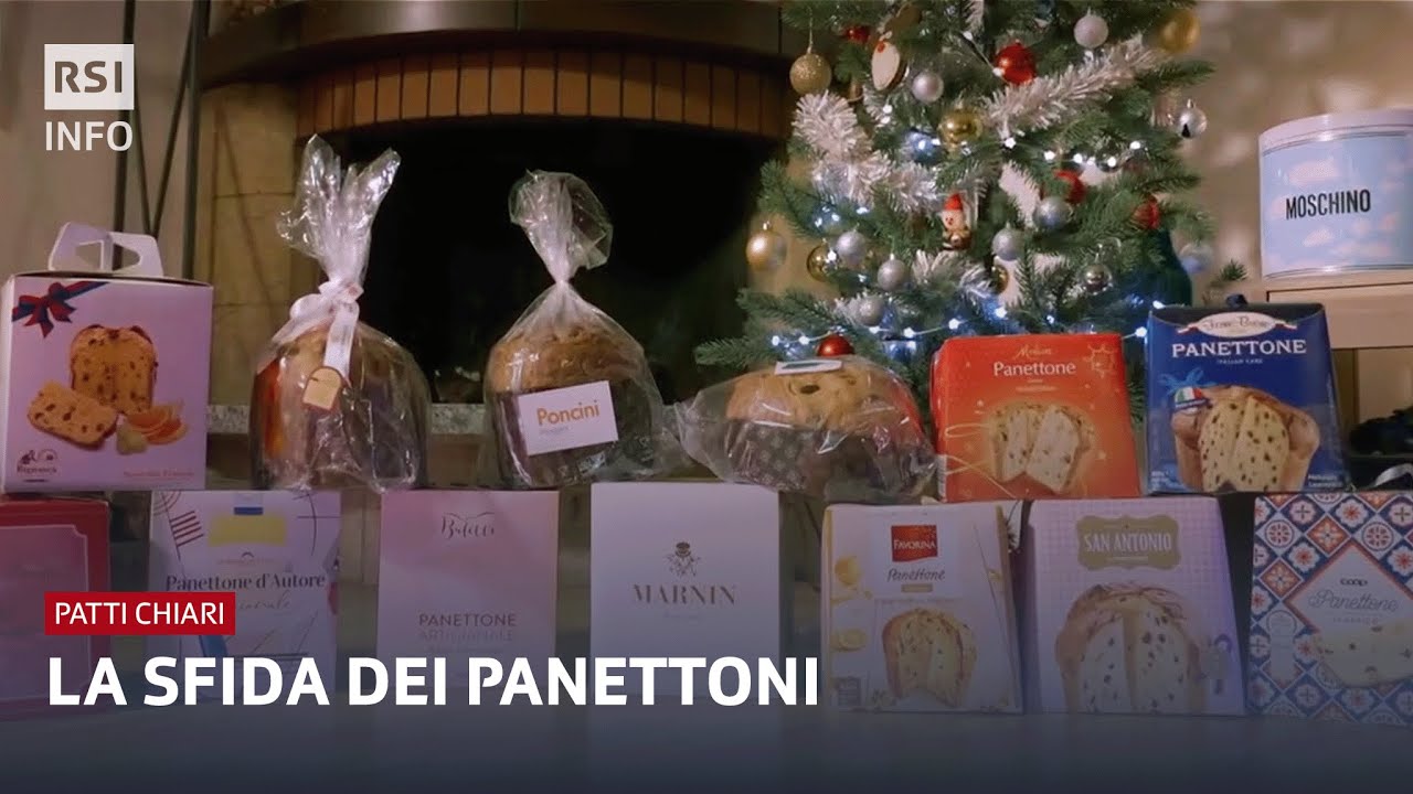 La sfida dei panettoni, per la qualità si deve spendere | Patti Chiari | RSI Info
