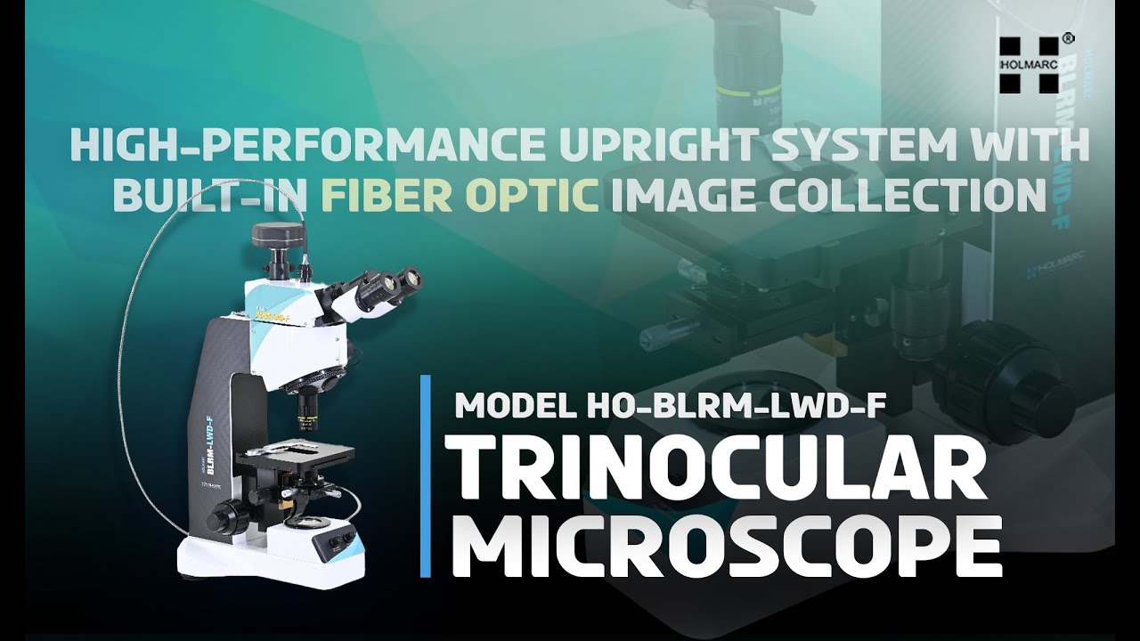 Holmarc's Trinocular Microscope | Ideal for Research, Education & Industrial Use