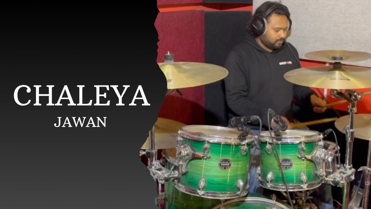 JAWAN: Chaleya (Hindi) | Shah Rukh Khan | Nayanthara | Anirudh | Arijit S, Shilpa R | Drum Cover