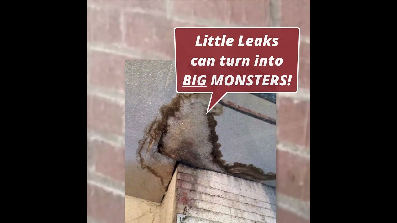 All Chimneys Leak: Little Leaks Can Turn into Monster Leaks