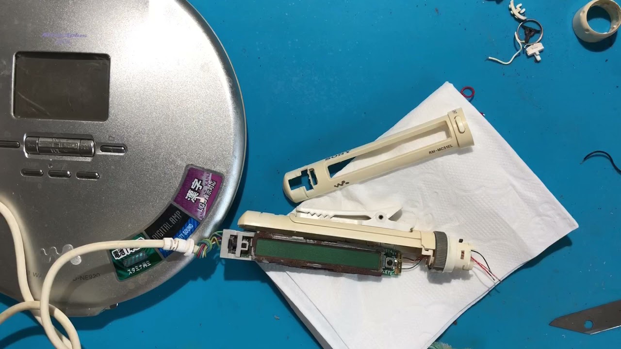 Sony mc51el wire control repair and assembly (end)索尼线控修复完