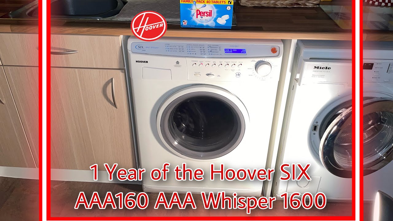 Celebrating 1 Year of Owning the Hoover SIX AAA160 AAA Whisper 1600 Inter@ct!