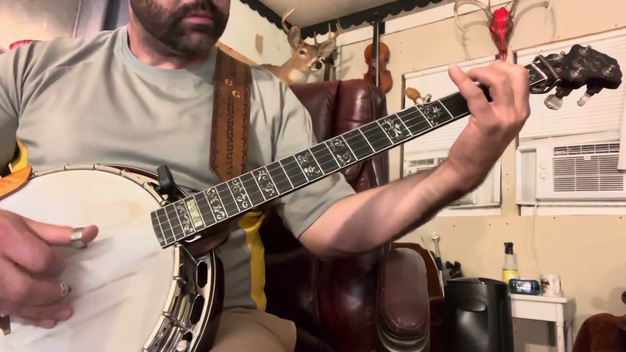 “Foggy Mountain Rock”- up the neck banjo 