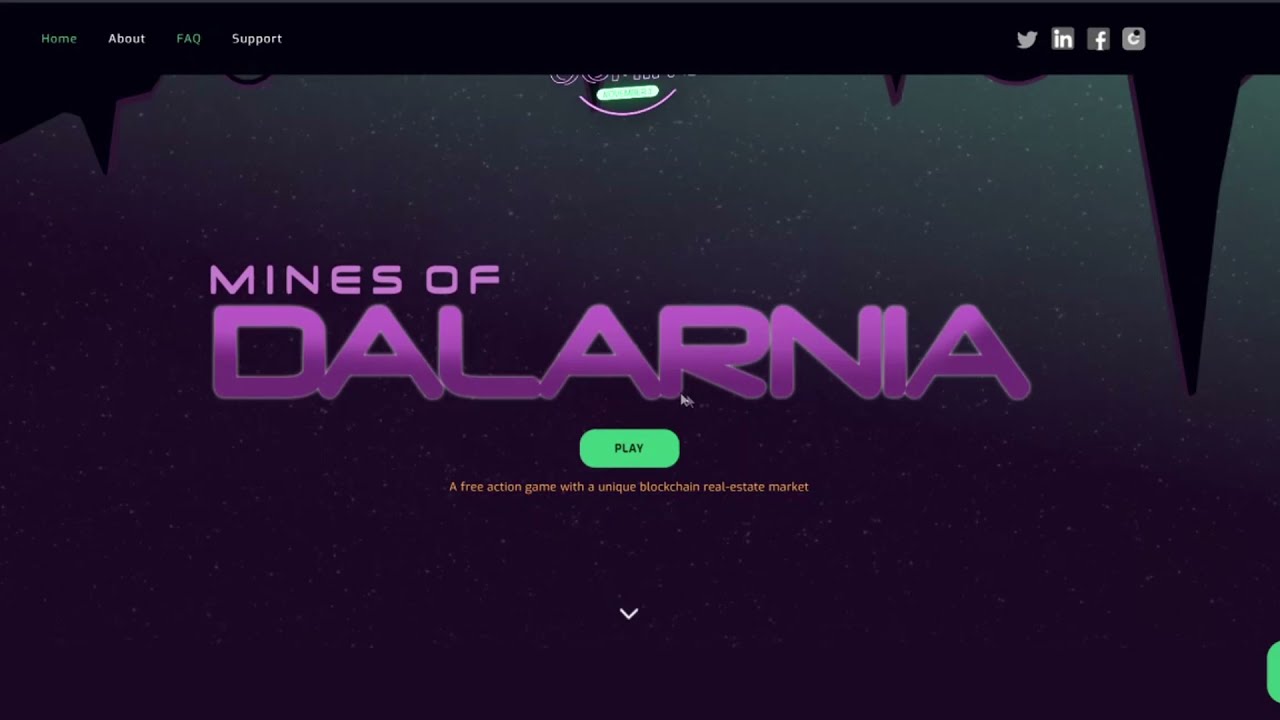 Mines Of Dalarnia Blockchain Gaming.