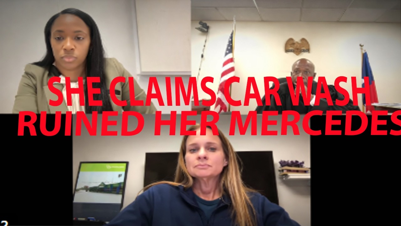 Woman's Brand New Car DESTROYED   Car Wash Refuses Responsibility