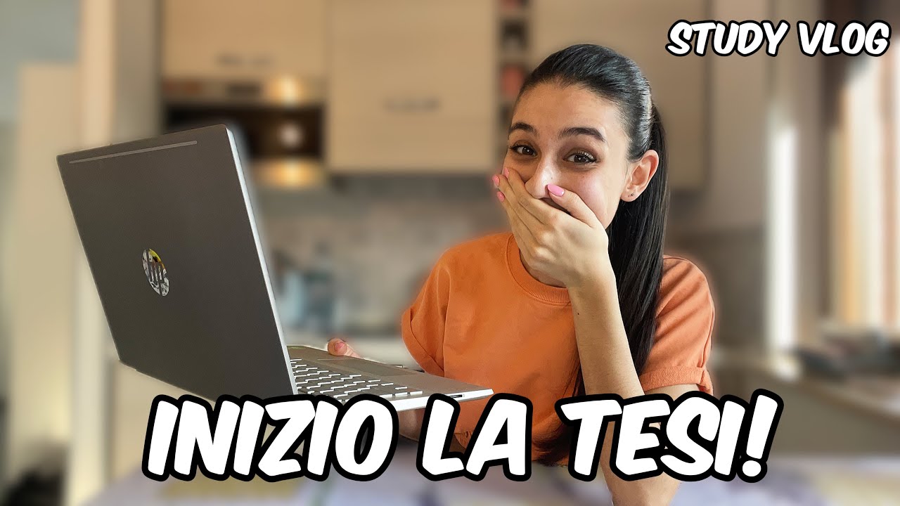 INIZIO TESI + QUANDO MI LAUREO - Study Vlog #17 / tina official channel