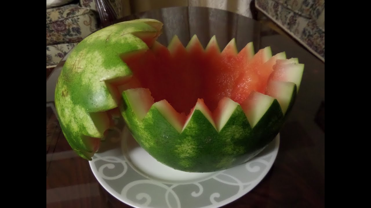 How To Make A Watermelon Basket