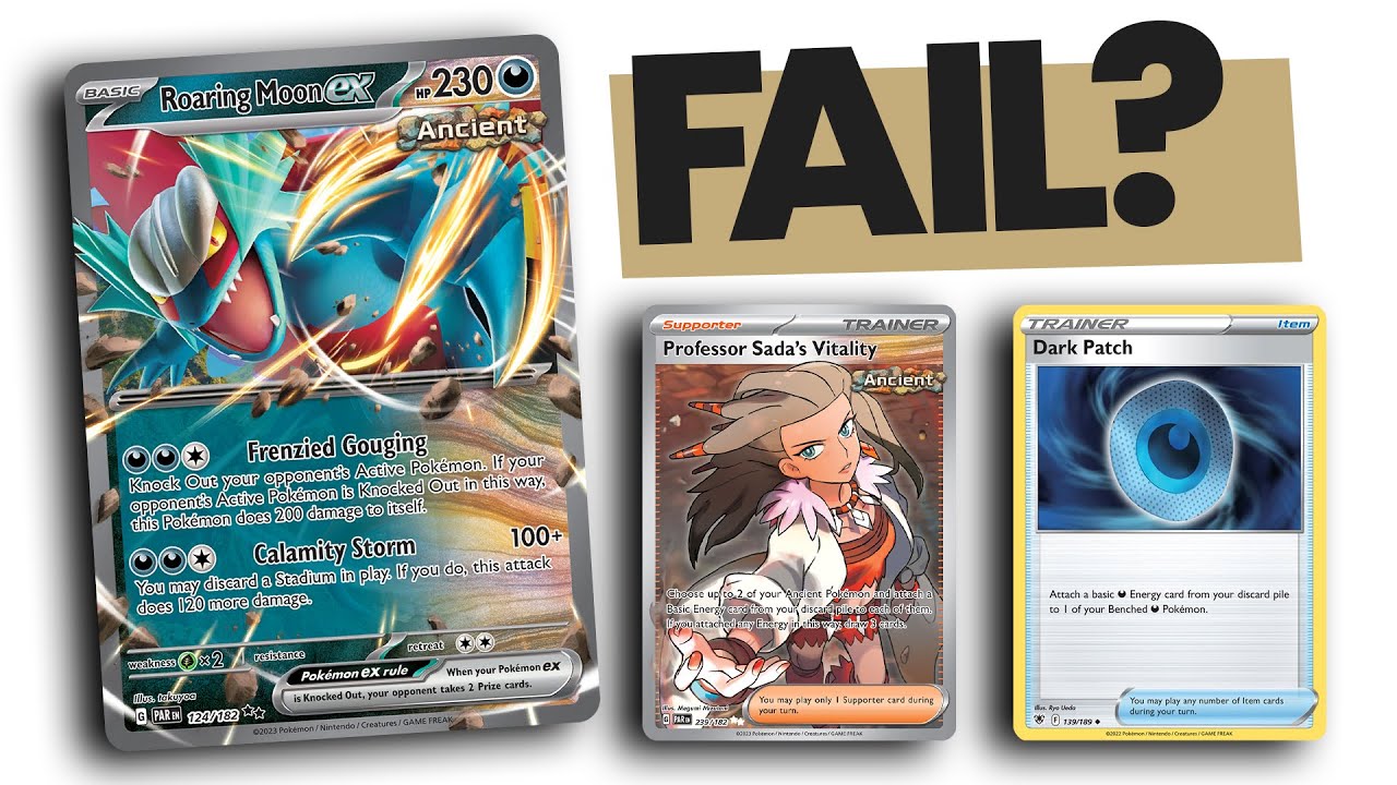 Why has TURBO Roaring Moon ex completely failed?