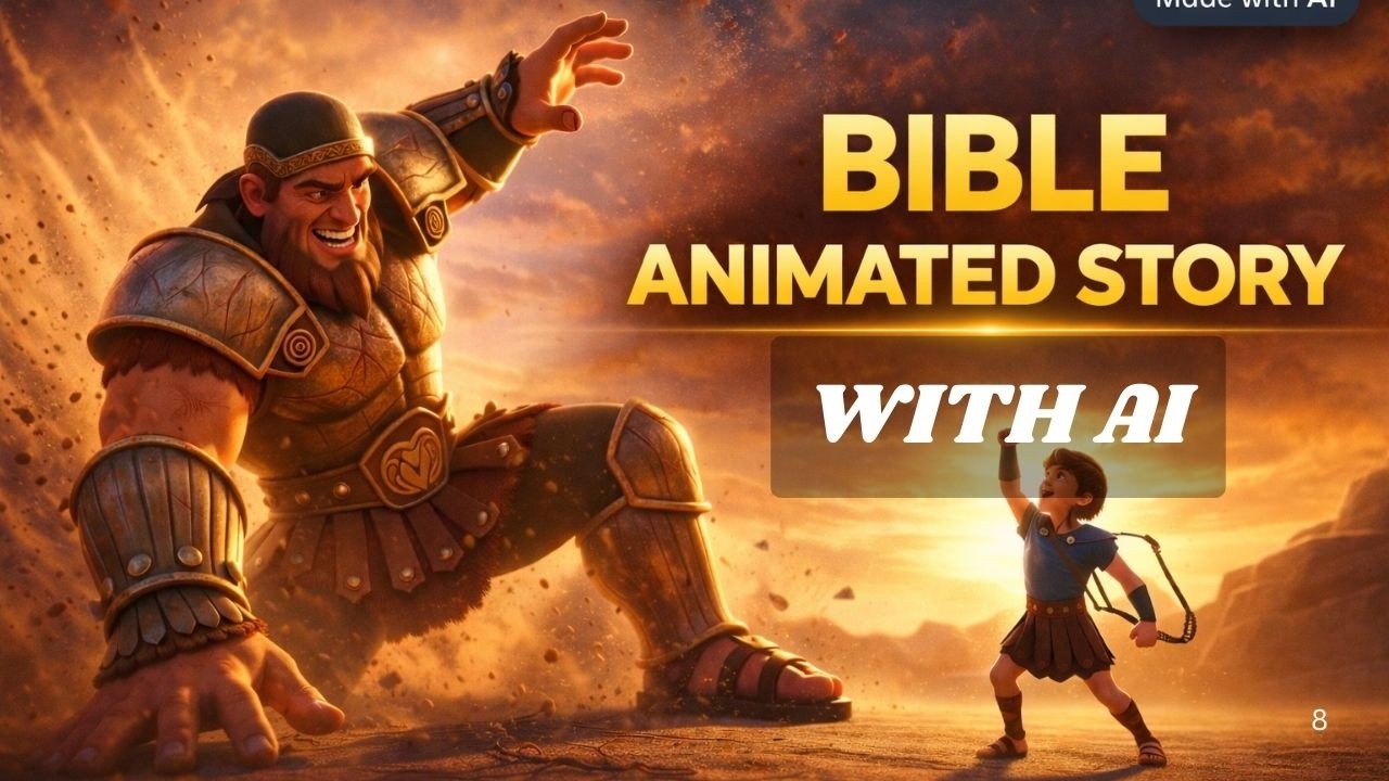 How to Create Bible Animated Stories Using Free AI Tools (Beginner Tutorial)