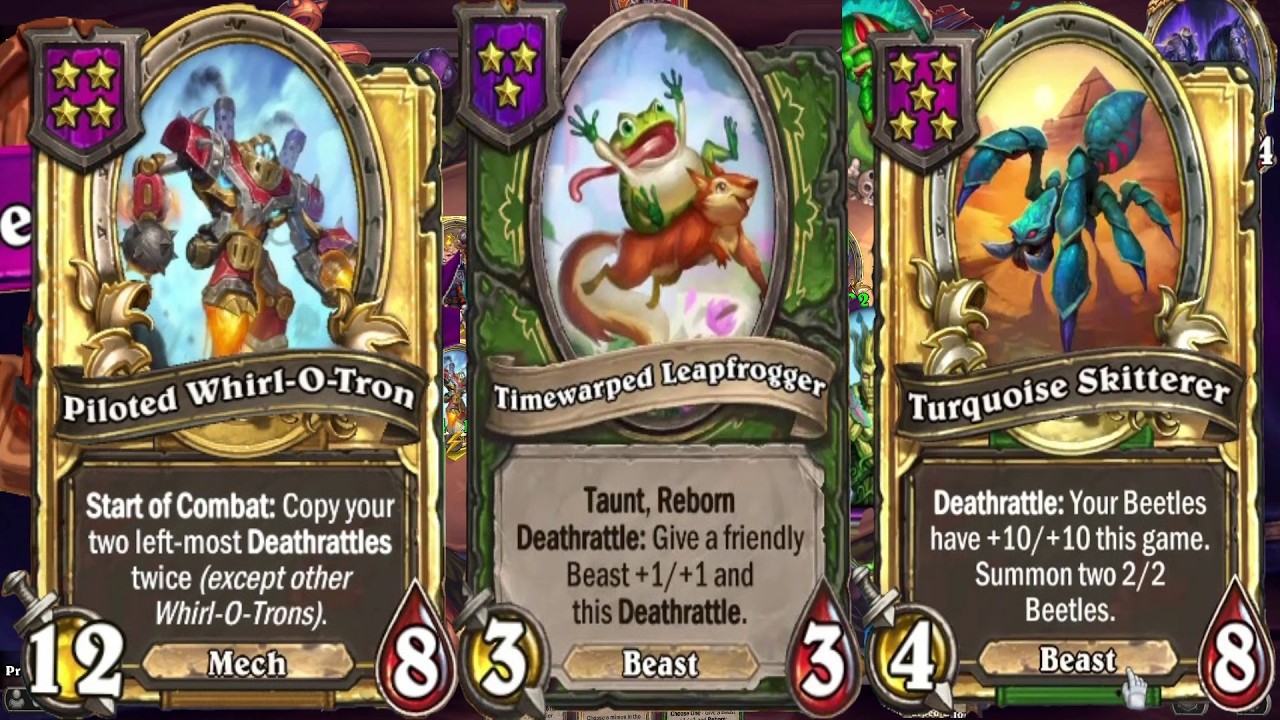 Leaper And Beetles Are Back! | hearthstone battlegrounds | @PredatorKKHS