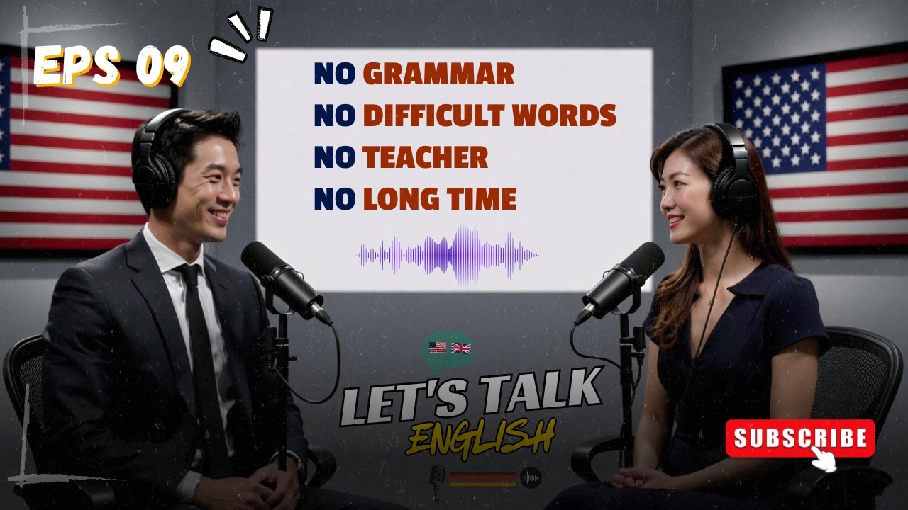Speak English With Only 521 Words | No Grammar, No Teacher, No Stress