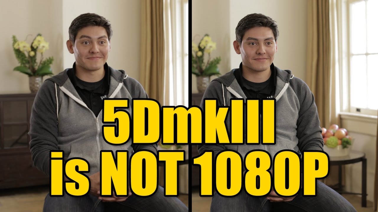 Фотоаппарат Canon EOS 5DmkIII НЕ является камерой с разрешением 1080p.