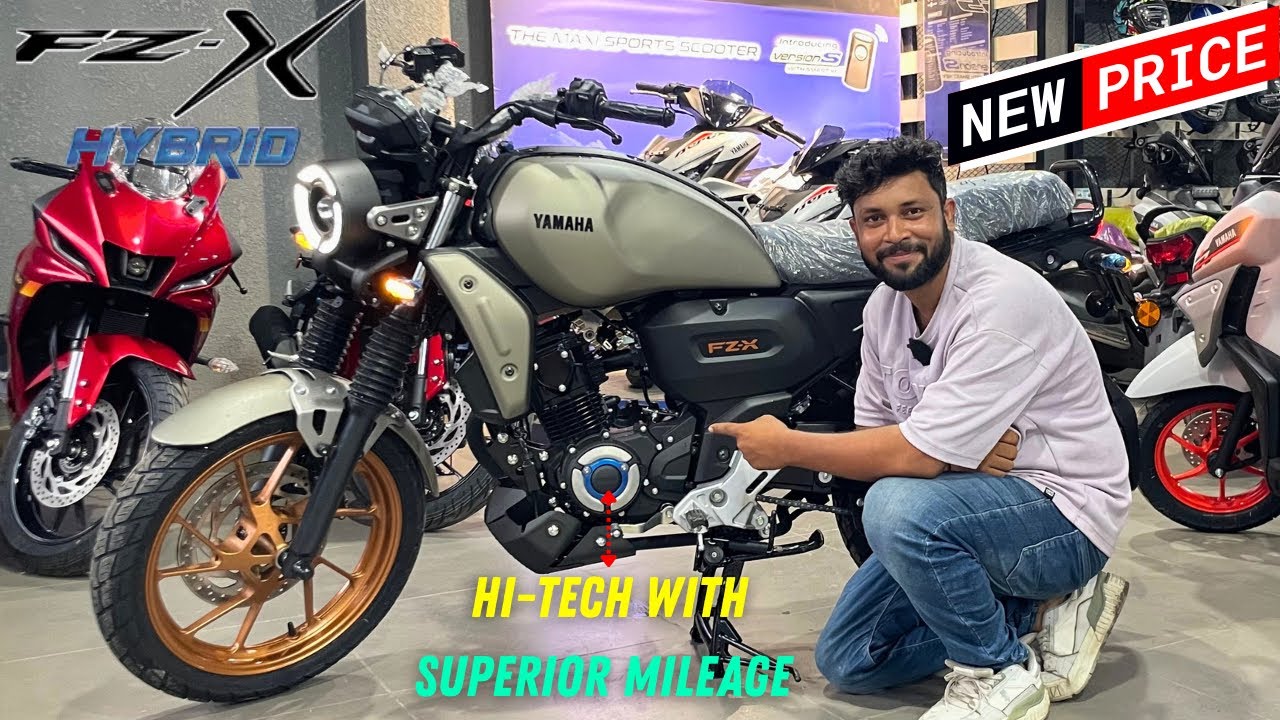 Yamaha FZ-X Hybrid New Model Launch 2025 | TFT Display | New GST Price Detailed Review