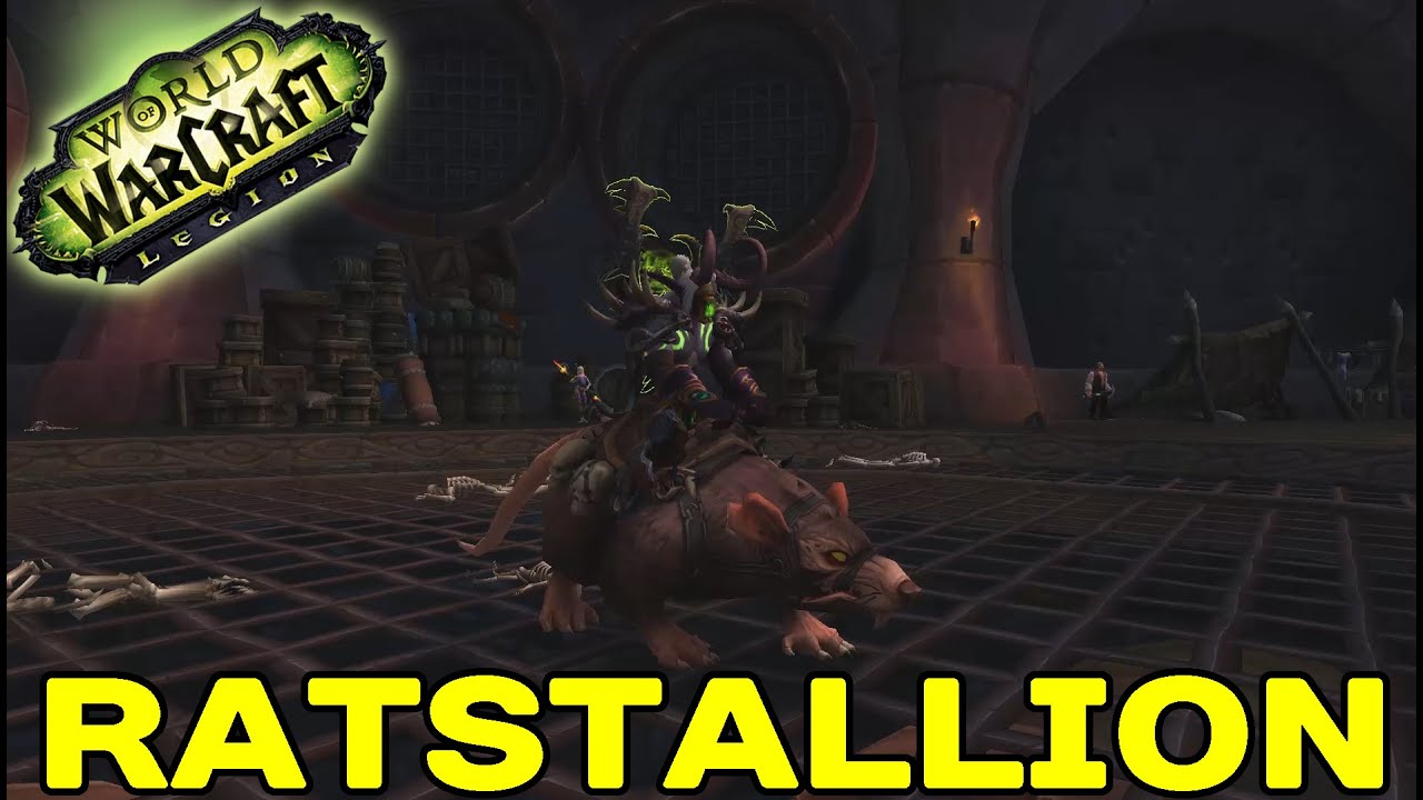 RATSTALLION MOUNT Guide: World of Warcraft LEGION