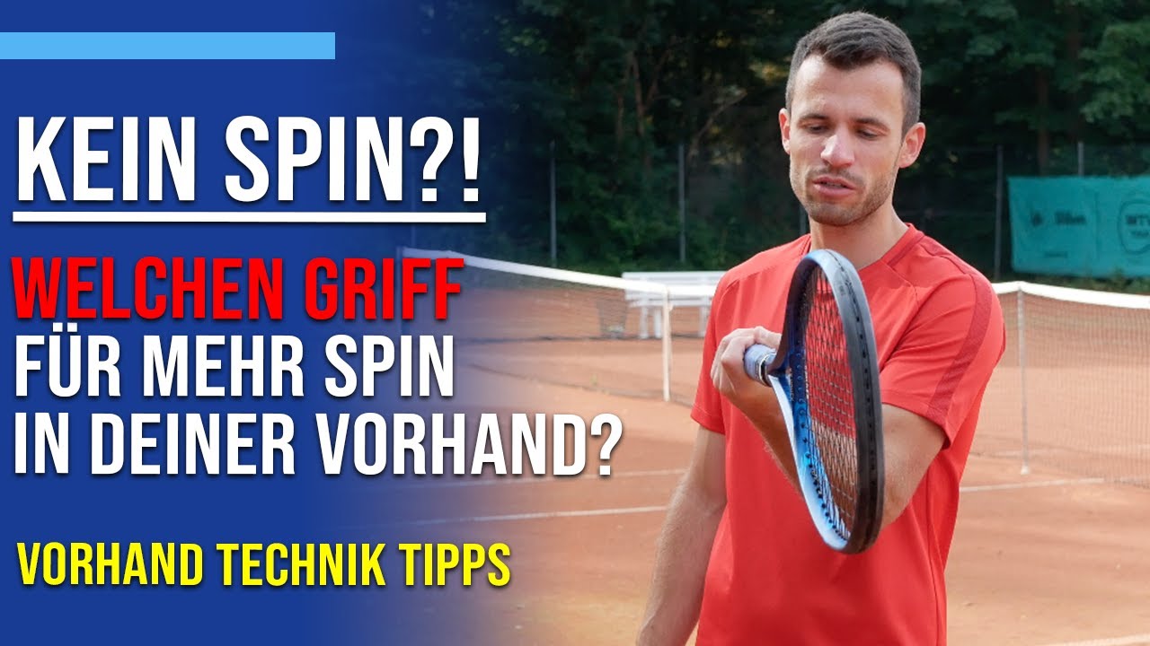 Kein Spin in der Vorhand | Welchen Griff muss ich spielen? | Tennis Mastery