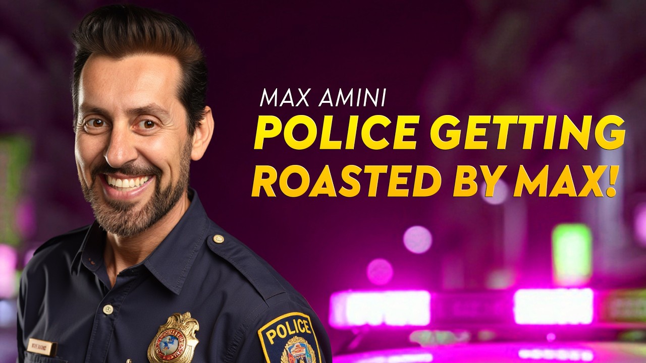 Police Getting Roasted by Max | Max Amini | Stand Up Comedy