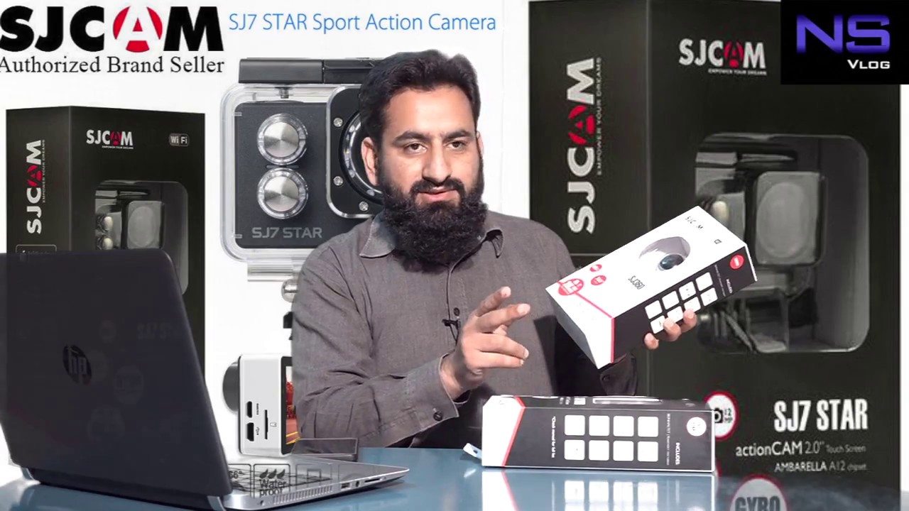 SJ CAM SJ7 Star UNBOXING 4k Action Camera GoPro Alternative  In Urdu / Hindi