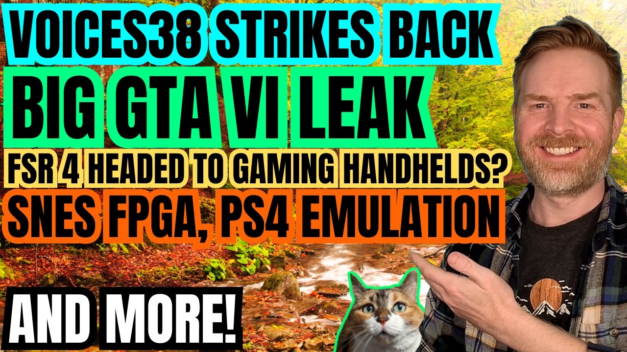 Voksi38 kontratakuje, wątpliwy wyciek GTA VI, emulacja PS4, AMD FSR 4 na handheldach i więcej