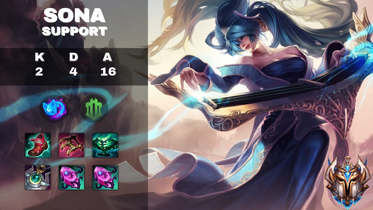 Support Sona vs Nami - Challenger League of Legends Replay