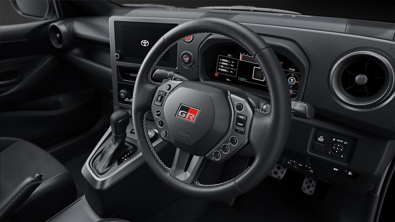 Новая Toyota GR Yaris 2026 года &ndash; обновленная модель с новым рулевым колесом.