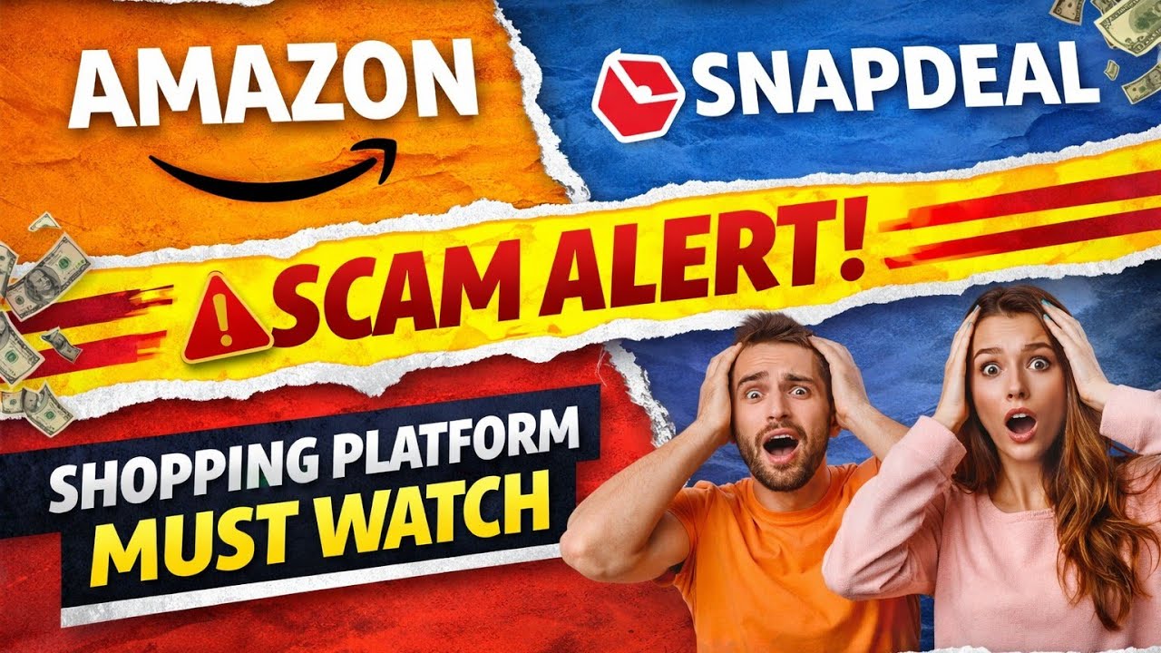Amazon Vs Snapdeal Scam Alert  Shopping Platform Must Watch