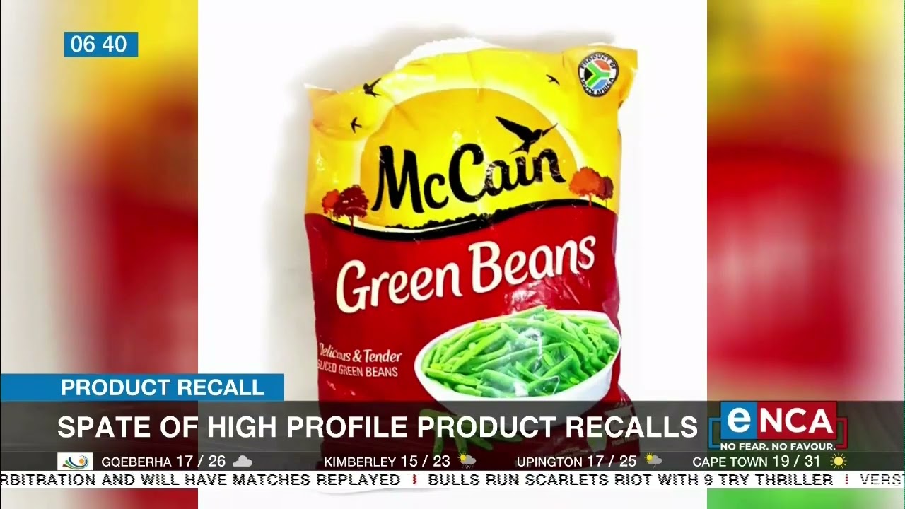 Product Recall | Food production standards in SA