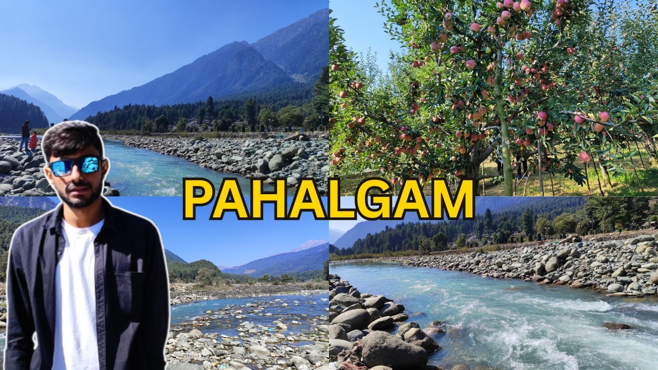 Pahalgam Kashmir Vlog : Gauri Shankar Mandir & Apple Garden
