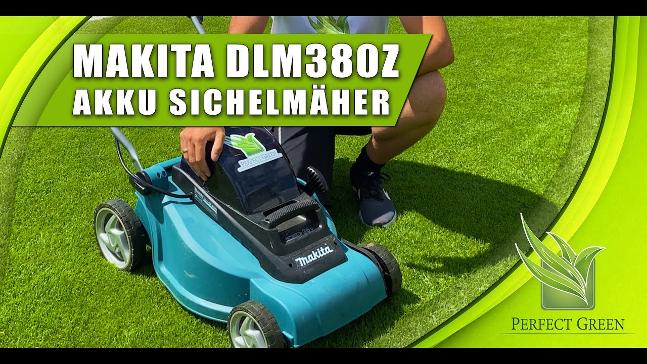 Makita Akku Rasenmäher DLM380 | Sichelmäher für Profis? | Makita Qualität?
