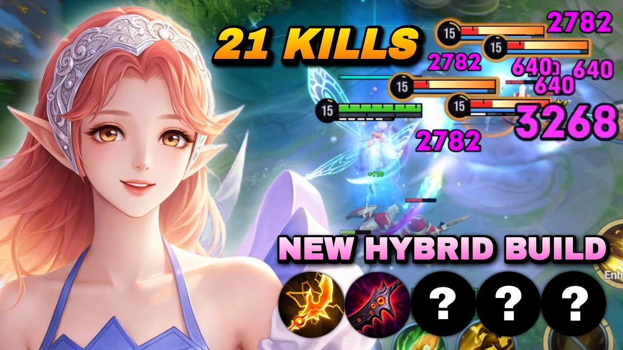 21 KILLS! TOP 1 ERIN NEW SPARKFORGED HYBRID DAMAGE BUILD! | HONOR OF KINGS