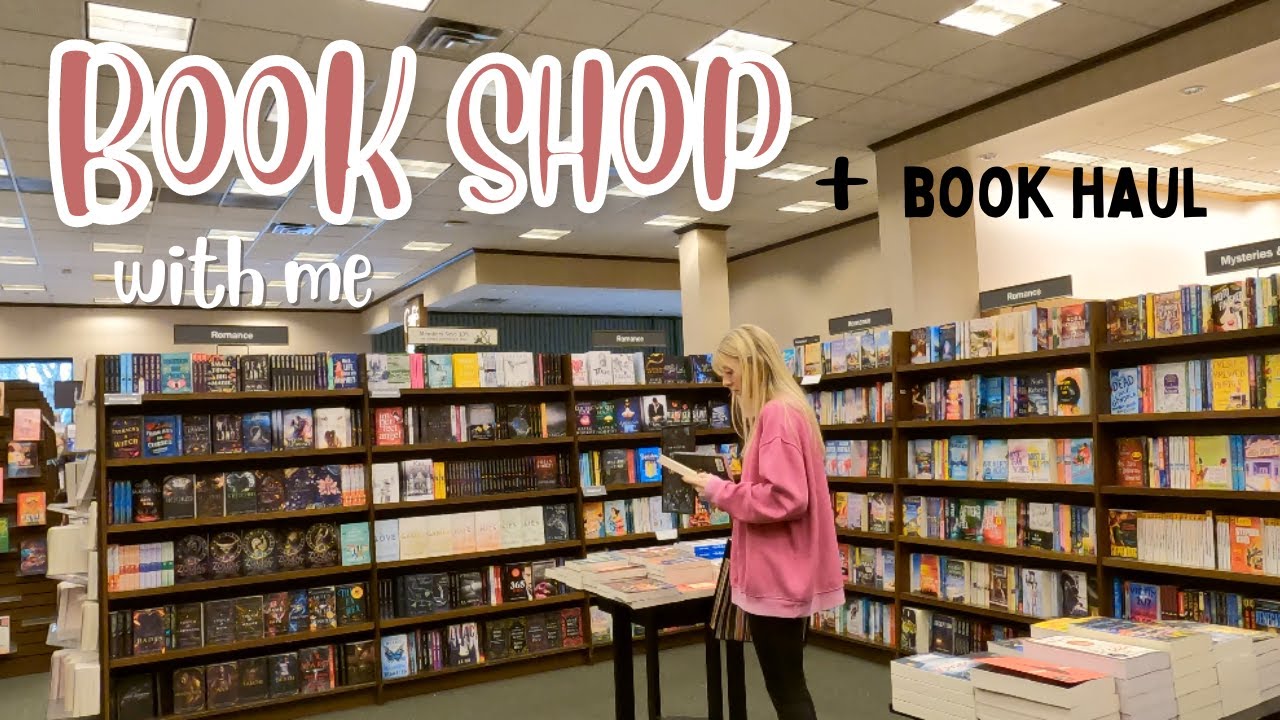 book shop with me + giant haul !! 📚