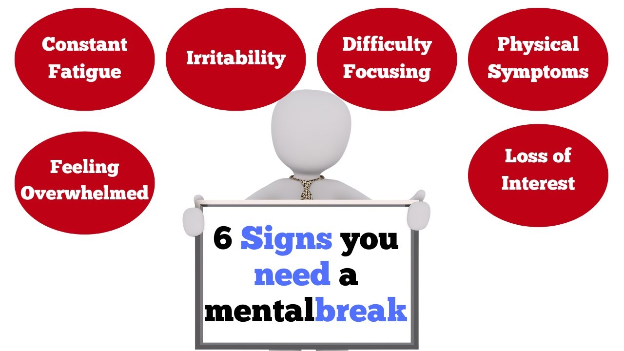 6 Signs You Need a Mental Health Break