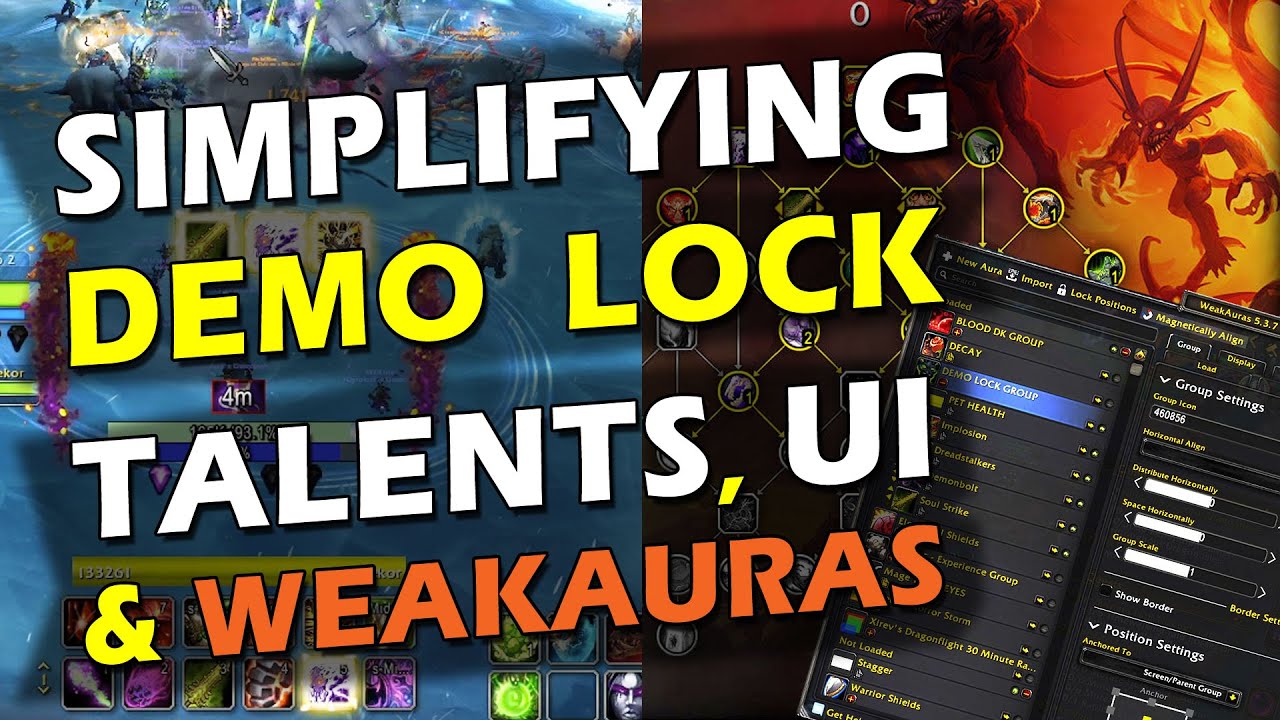 EASY Demonology Warlock Guide to Talents, UI, WeakAuras! | WoW Dragonflight 10.0.5
