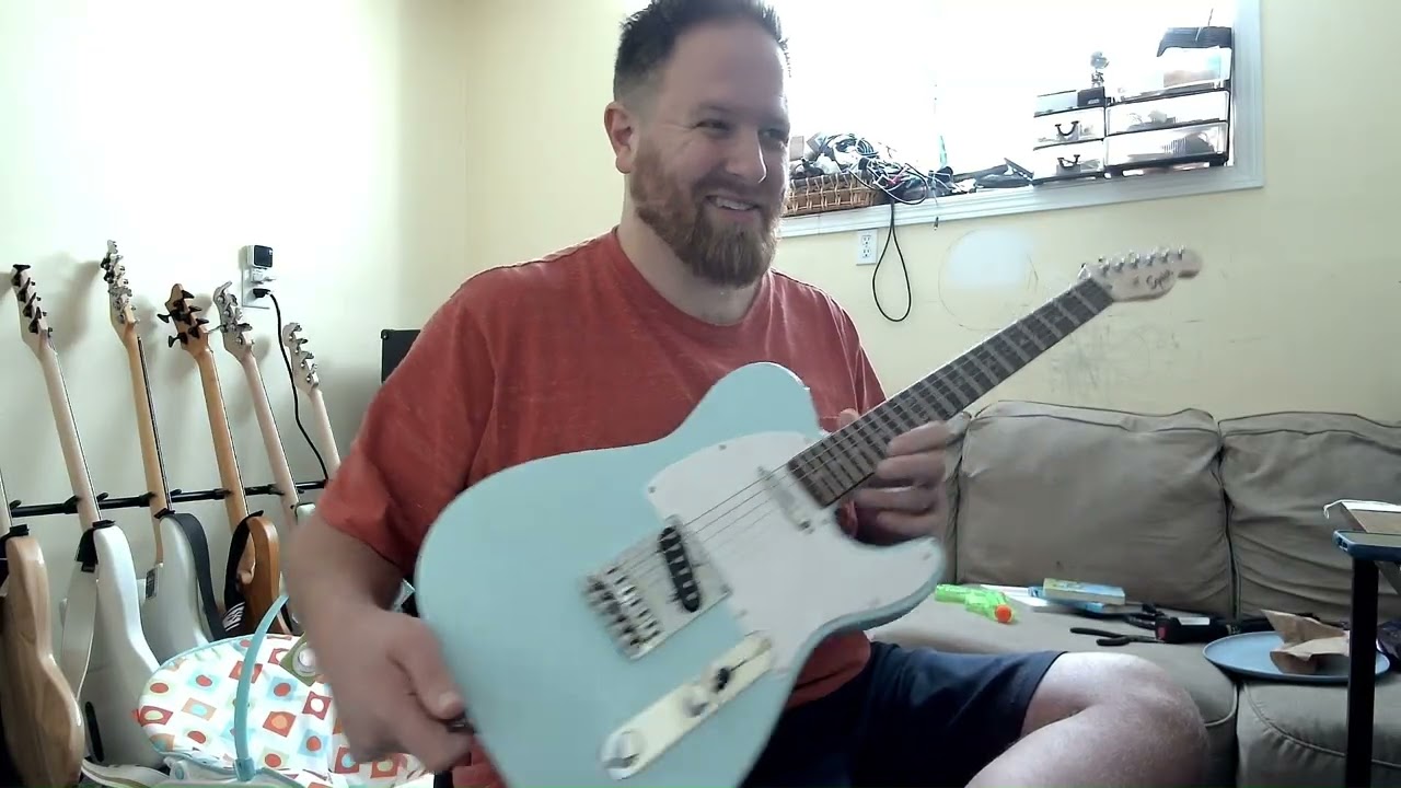 Squier Sonic Telecaster first impression review and demo