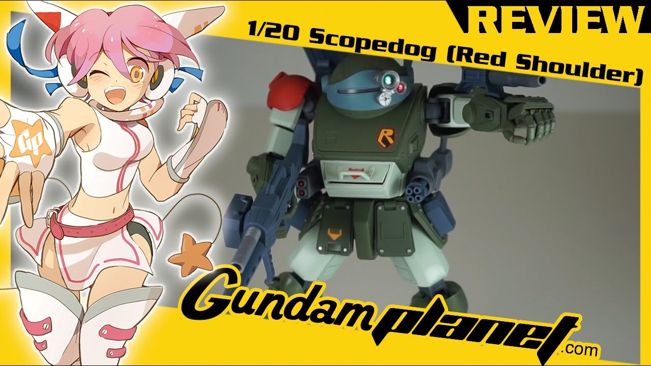 1/20 Scopedog Red Shoulder Custom - Gundam Planet Review