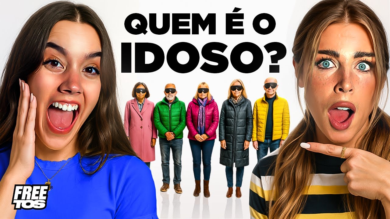5 IDOSOS VS 1 JOVEM COM PLÁGIO
