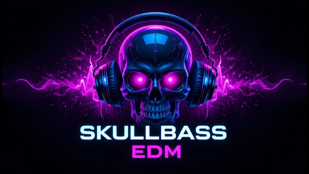 SKULL BASS EDM 💀 Aggressive Bass Music for Gym, Gaming & Motivation