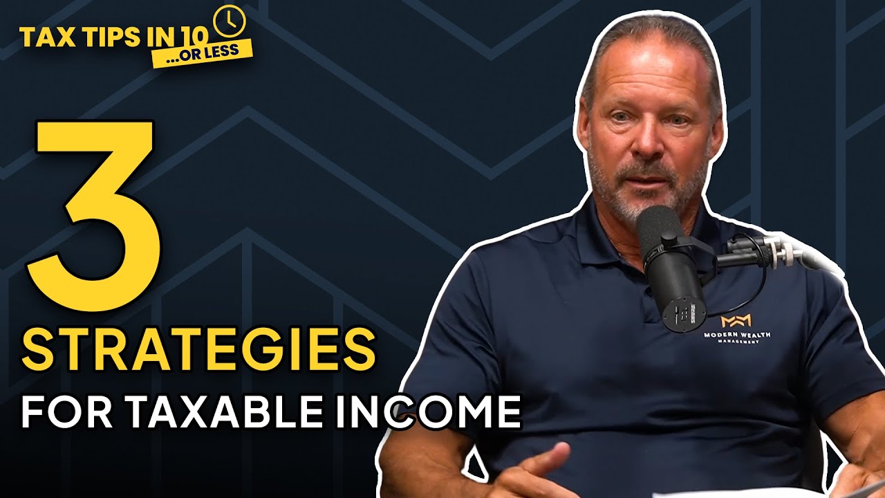 3 STRATEGIES to Reduce Taxable Income
