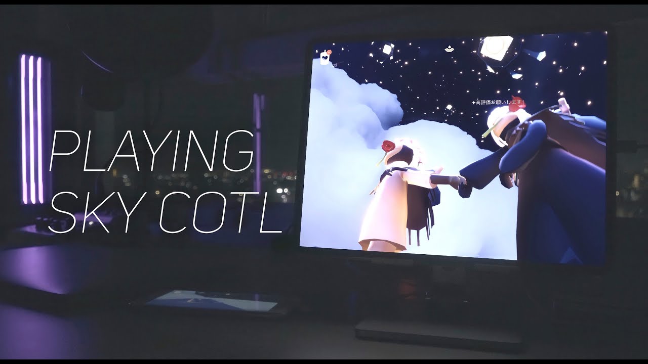 🦇 playing Sky COTL on iPad Pro M1 with PS4 controller | 30 min of gameplay at night | Klaus