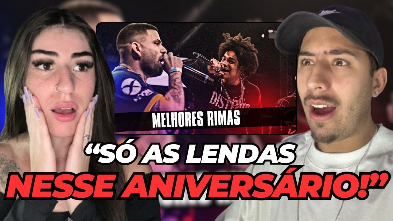 (SLC QUE ANIVERS&Aacute;RIO!) | MELHORES RIMAS BDA 5 ANOS!🔥| REACT