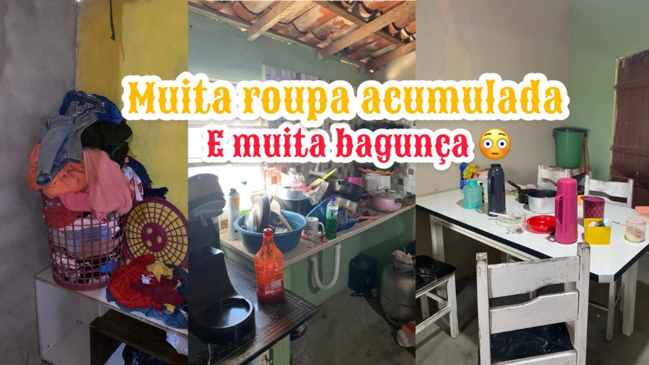 Lavei muita roupa e muito prato , COMO CHEGOU NESSE PONTO 😱🤮