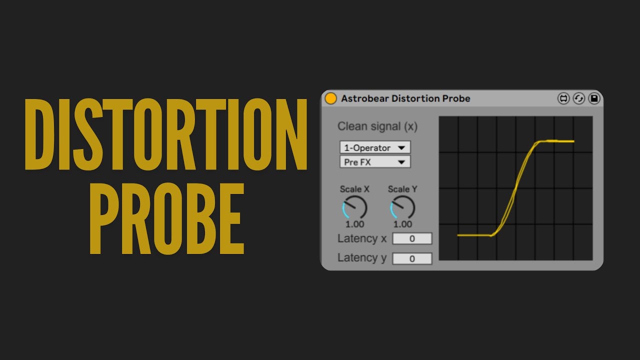 This Max4Live patch visualizes distortion and phase shift