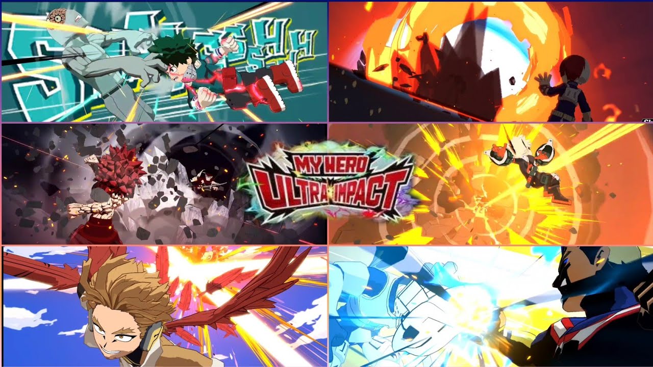 MY HERO ULTRA IMPACT - ALL ULTIMATES (PLUS ULTRA)