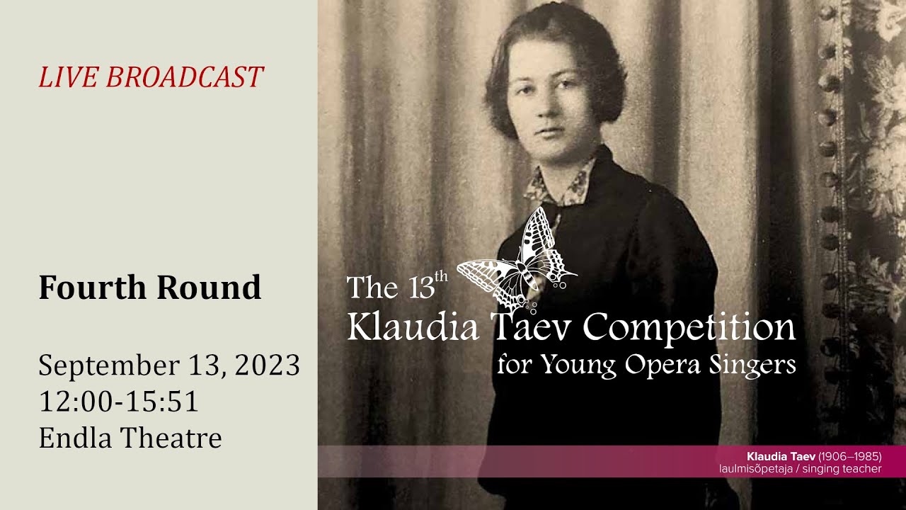 LIVE: The 4th round of the 13th Klaudia Taev Competition